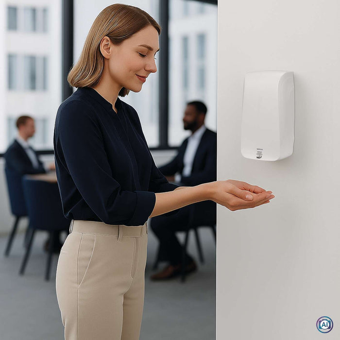 EAN 4002390095631 - MAUL 9530802 dispensador automático de gel hidroalcohólico Blanco Acrilonitrilo butadieno estireno (ABS), imagen 5