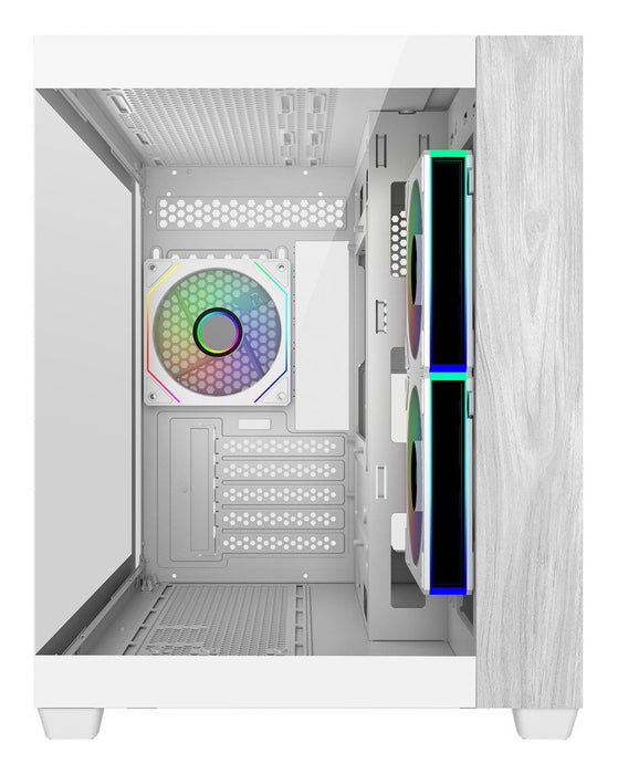 EAN 4719512160824 - Cooler Master Elite 481 Wood Mini Tower Blanco imagen 2