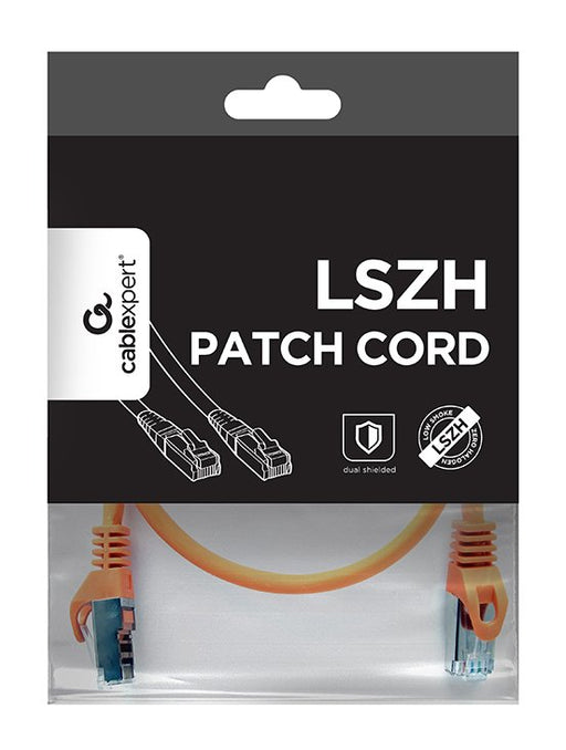 EAN 8716309125741 - Gembird PP6A-LSZHCU-O-0.25M cable de red Naranja 0,5 m Cat6 S/FTP (S-STP) imagen 1