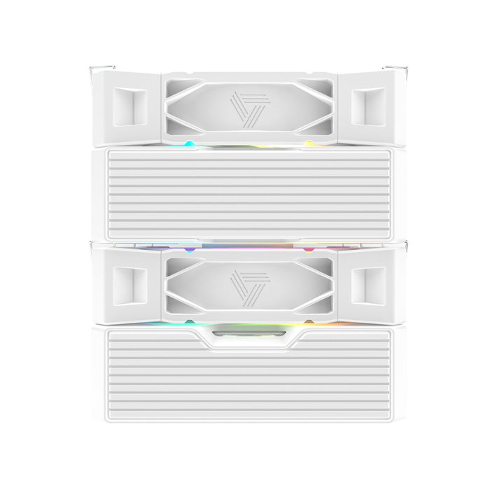 EAN 4710562740837 - Montech NX600 ARGB Procesador Refrigerador de aire 12 cm Blanco 1 pieza(s) imagen 6
