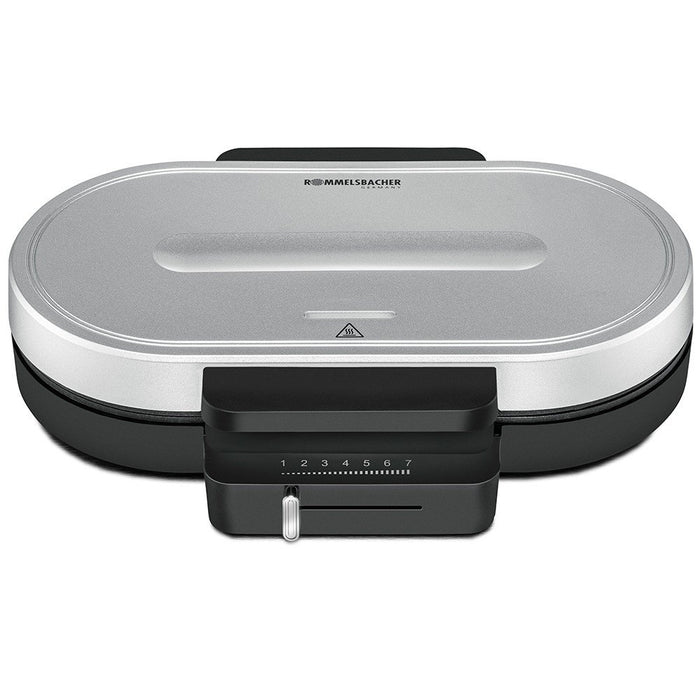 EAN 4001797831125 - Rommelsbacher WA 1250 gofrera 2 barquillo(s) 1250 W Plata imagen 1