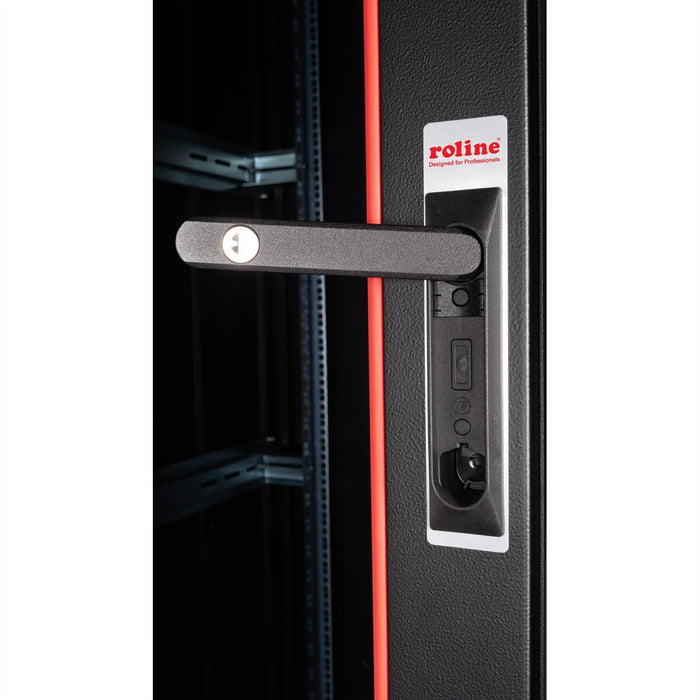 EAN 7630049602366 - ROLINE 26.21.0233 armario rack 42U Rack o bastidor independiente Negro imagen 5