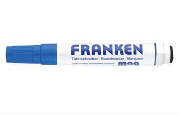 EAN 4016946189811 - Franken MagWrite marcador 1 pieza(s) Punta redonda Azul imagen 1