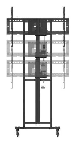 EAN 766907033502 - Viewsonic VE-MT-001 accesorio para soporte de pantalla de señalización Rueda giratoria imagen 3
