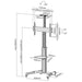 EAN 4043718263929 - InLine 23170A Mueble de TV y centro de entretenimiento 2 estanterías imagen 2