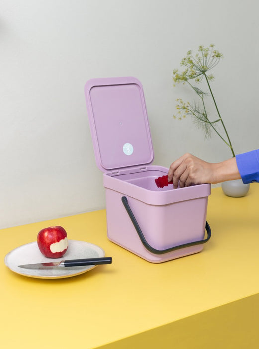EAN 8710755255441 - Brabantia Sort & Go 6 L Rectangular Plástico reciclado Rosa imagen 2