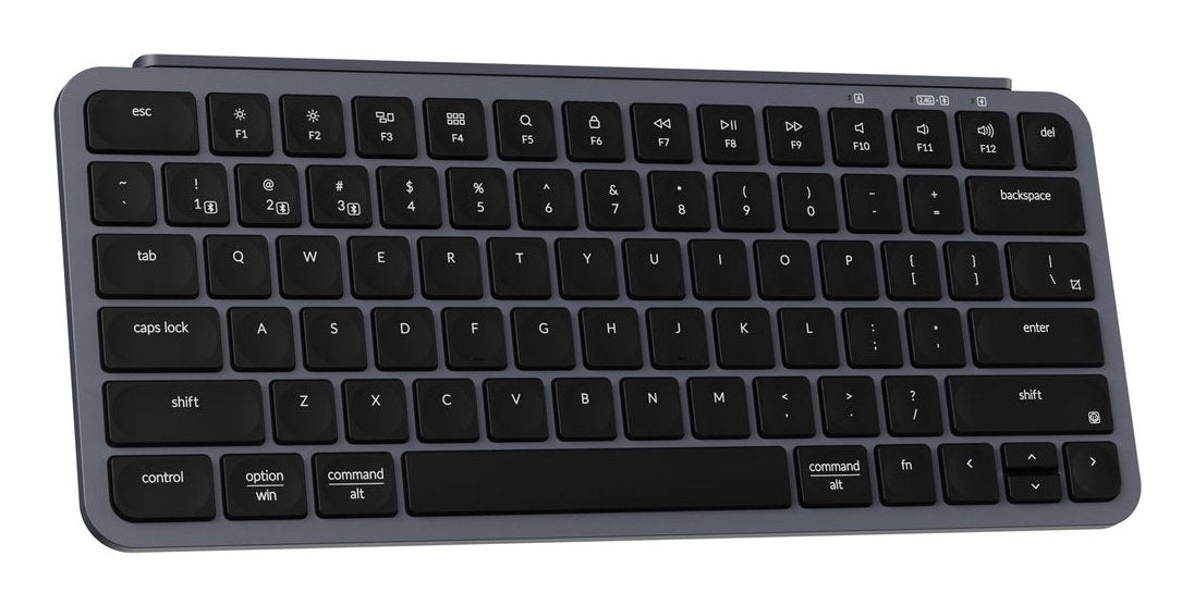 EAN 4895248876359 - Keychron B1P-K1 teclado Hogar / Oficina USB + RF Wireless + Bluetooth Gris imagen 2