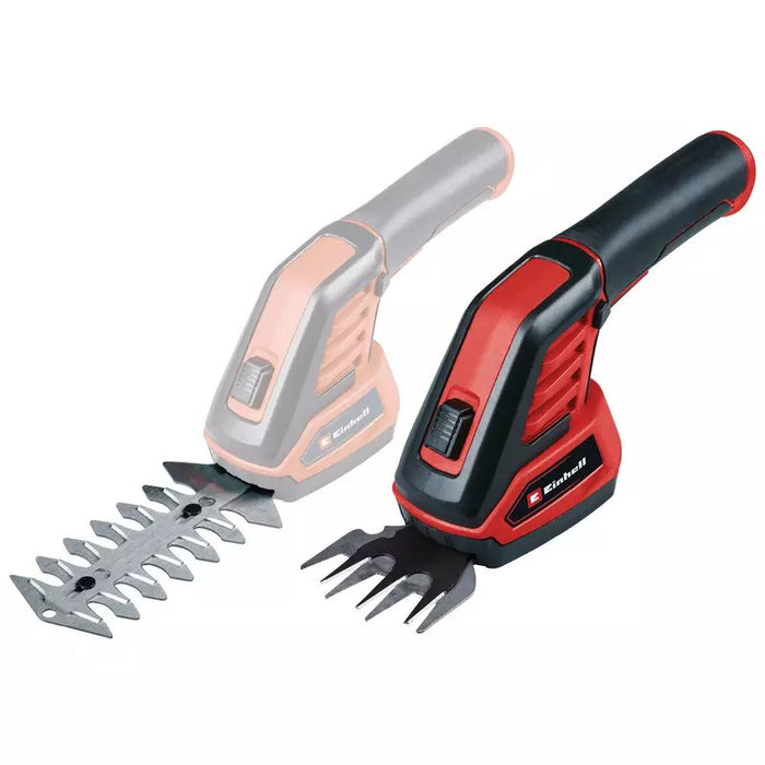 EAN 4006825665444 - Einhell GC-CG 3,6/70 Li WT tijera de césped inalámbrica 11 cm 3,6 V Ión de litio Negro, Azul imagen 1