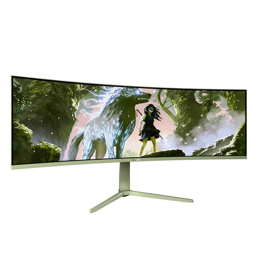 EAN 850072937021 - Arozzi Nova 49” Curved pantalla para PC 124,5 cm (49") 5120 x 1440 Pixeles Dual QHD LED Verde imagen 2
