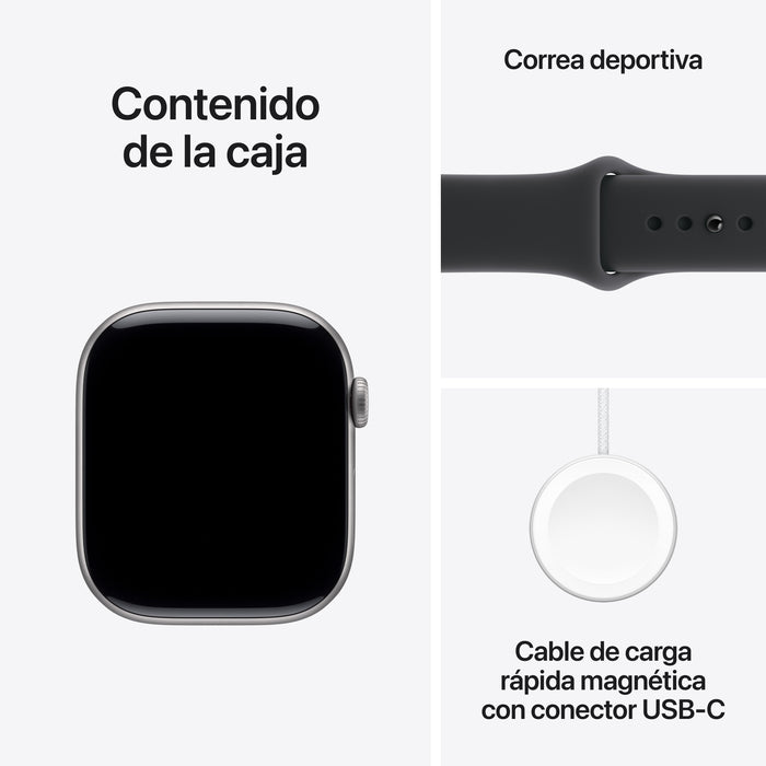 EAN 0195950476798 - Apple Watch Series 11 OLED 46 mm Digital 416 x 496 Pixeles Pantalla táctil 5G Gris Wifi GPS (satélite) imagen 8