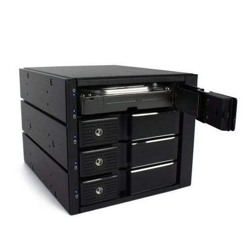 EAN 4250273421866 - Fantec BP-SA3141 Caja de disco duro (HDD) Negro 3.5" imagen 1