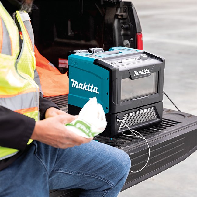 EAN 0088381775922 - Makita MW001G Negro, Verde Solo microondas Encimera 8 L 500 W imagen 28