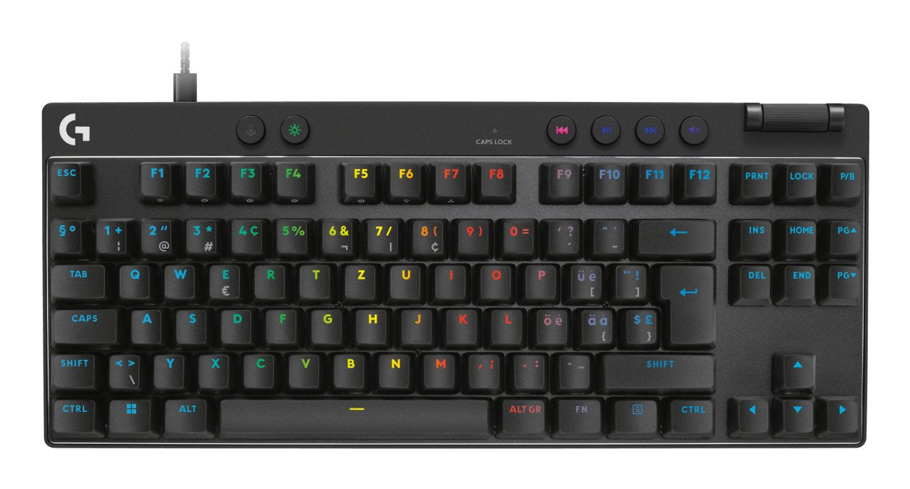 EAN 5099206126428 - Logitech G PRO X TKL Rapid teclado Juego USB QWERTZ Suizo Negro imagen 1