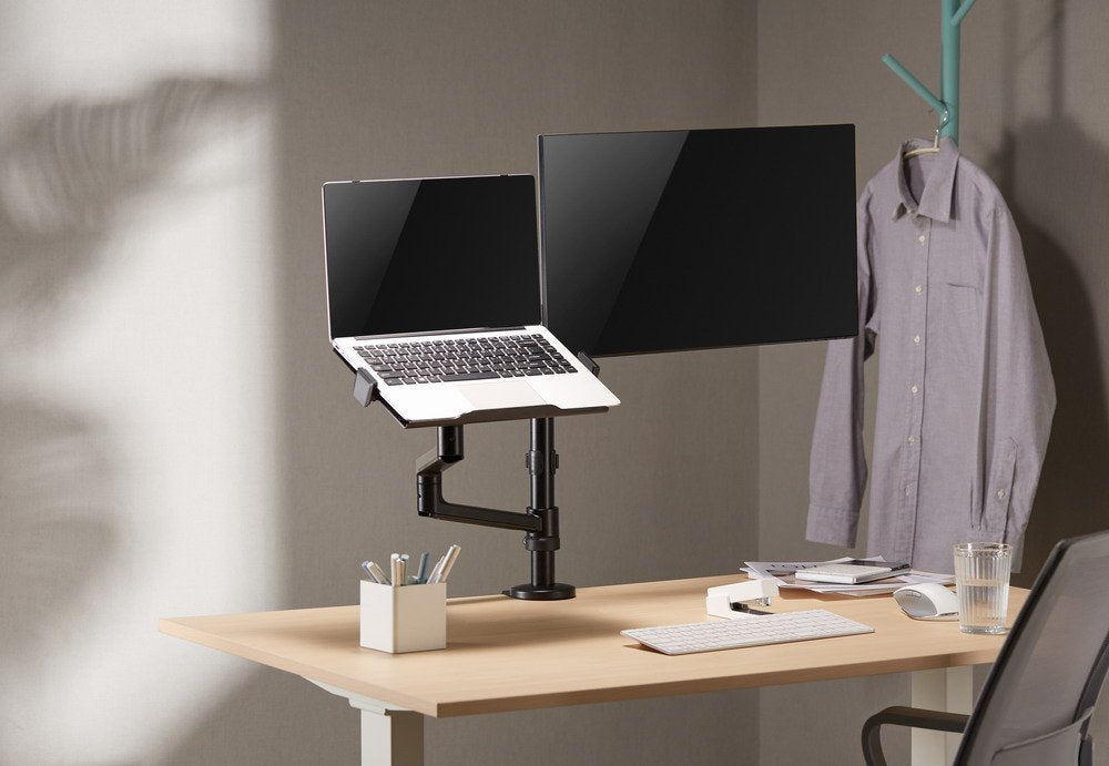 EAN 8716309127721 - Gembird MA-DA-04 soporte para monitor 81,3 cm (32") Escritorio Negro imagen 7