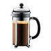 EAN 727015100043 - Bodum Chambord Negro, Cromo, Transparente imagen 1