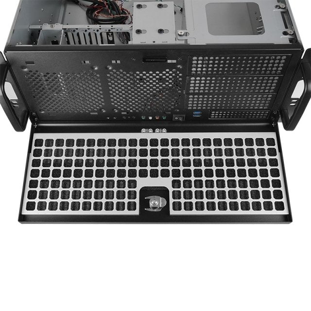 EAN 0753263077653 - Chieftec UNC-409S-B-OP carcasa de ordenador Estante Negro imagen 10