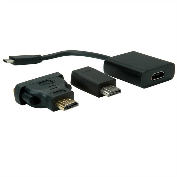 EAN 7611990158584 - VALUE 12.99.3229 Adaptador gráfico USB 3840 x 2160 Pixeles Negro imagen 1