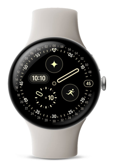 EAN 840353933873 - Google Pixel Watch 4 AMOLED 45 mm Digital Pantalla táctil 4G Plata Wifi GPS (satélite) imagen 3