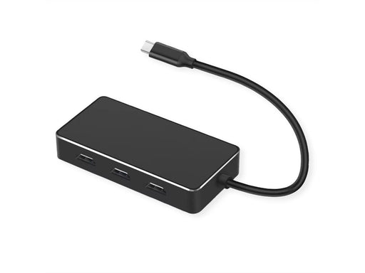 EAN 7630049632400 - VALUE 12.99.1031 adaptador de cable de vídeo 0,19 m USB Tipo C 3 x HDMI Negro imagen 2