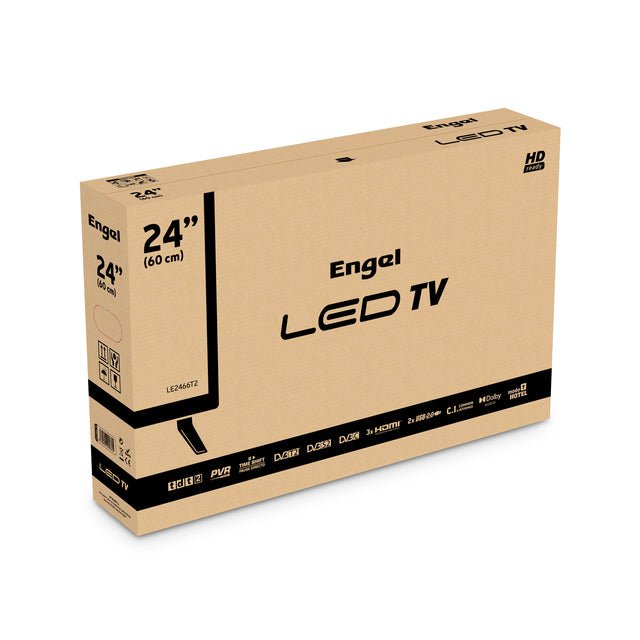 EAN 8436606900369 - Engel LE3266T2 61 cm (24") HD Negro 180 cd / m² imagen 7