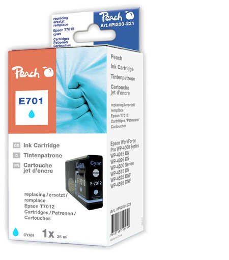EAN 7640148555951 - Peach 315376 cartucho de tinta 1 pieza(s) Cian imagen 1
