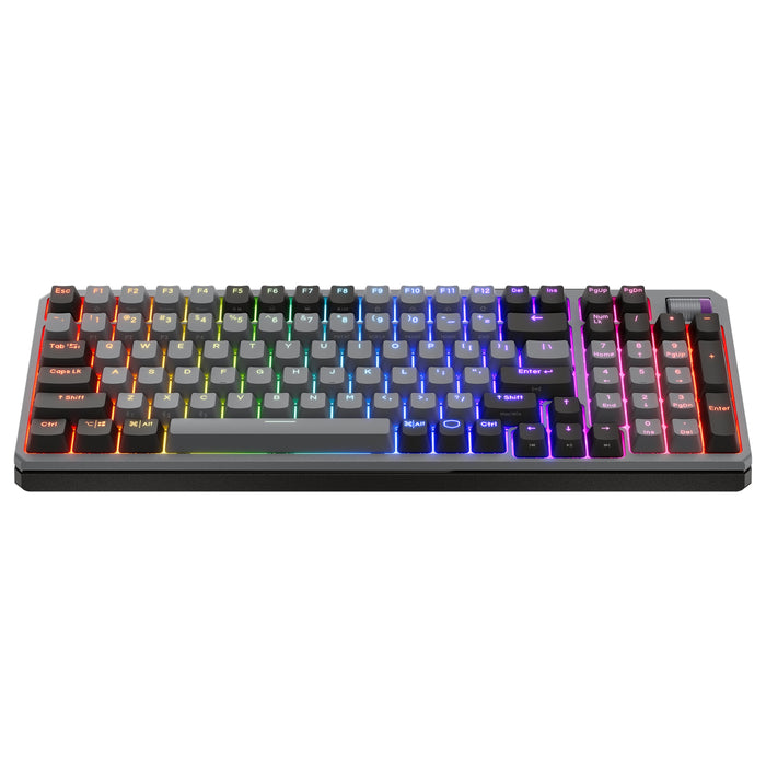 EAN 4719512138885 - Cooler Master Peripherals MK770 teclado Universal USB + RF Wireless + Bluetooth QWERTY Francés Gris Oscur imagen 3