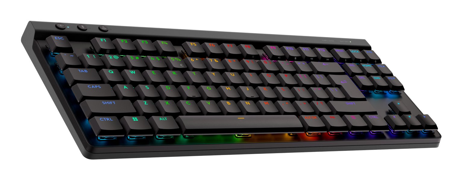 EAN 5099206134270 - Logitech G G515 Lightspeed TKL teclado Juego RF Wireless + Bluetooth Húngaro Negro imagen 2