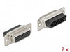EAN 4043619667246 - DeLOCK 66724 conector D-Sub HD 26 pin Negro, Plata imagen 1