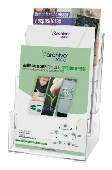 EAN 8429368001993 - Archivo 2000 66605 CS TP archivador Poliestireno Transparente imagen 2