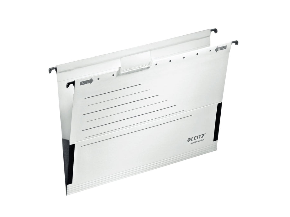 EAN 4002432392070 - Leitz Alpha Active archivador colgante Cartón A4 Blanco imagen 1