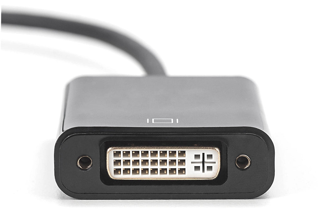 EAN 4016032468783 - Digitus DB-340414-001-S adaptador de cable de vídeo 0,15 m Mini DisplayPort DVI-I Negro imagen 4