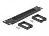 EAN 4043619664856 - DeLOCK 66485 accesorio de bastidor Panel pasacables con cepillo imagen 3