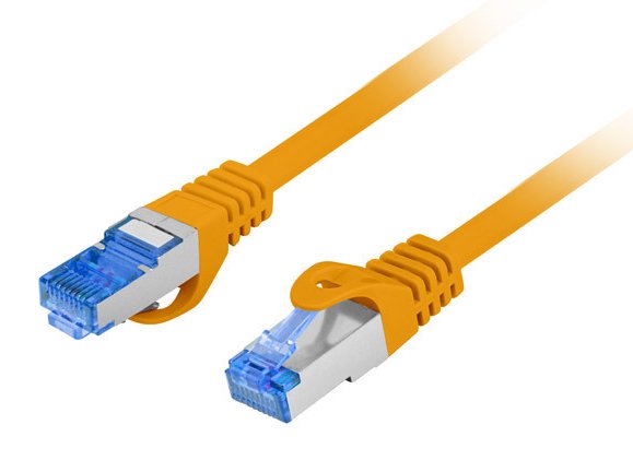 EAN 5901969424744 - Lanberg PCF6A-10CC cable de red Naranja 1 m Cat6a S/FTP (S-STP) imagen 1