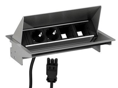 EAN 4016514094080 - Bachmann 900.402 toma de corriente 2x AC Gris imagen 1