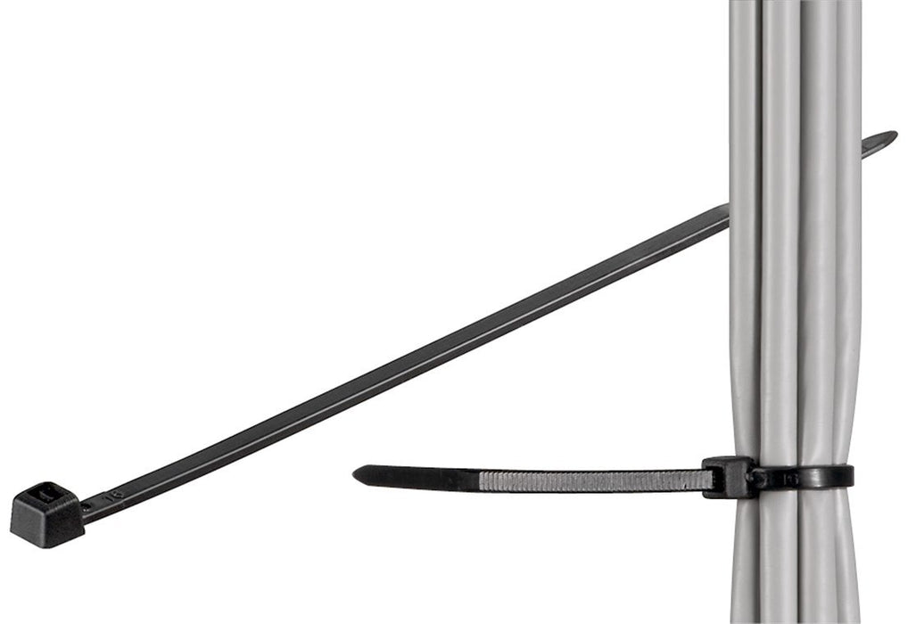 EAN 4040849170690 - Goobay 17069 presilla Brida de nailon Nylon Negro 100 pieza(s) imagen 1