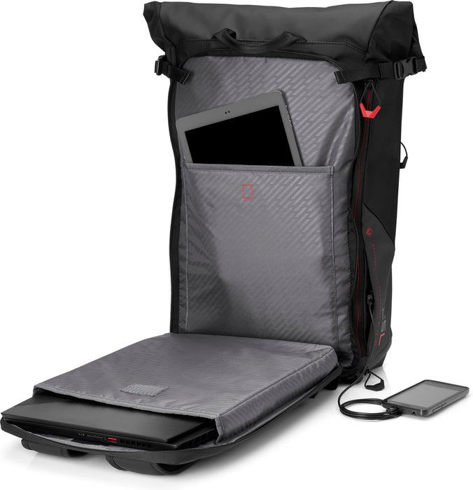EAN 193905496921 - HP OMEN Transceptor 15 Rolltop Backpack 39,6 cm (15.6") Negro imagen 6