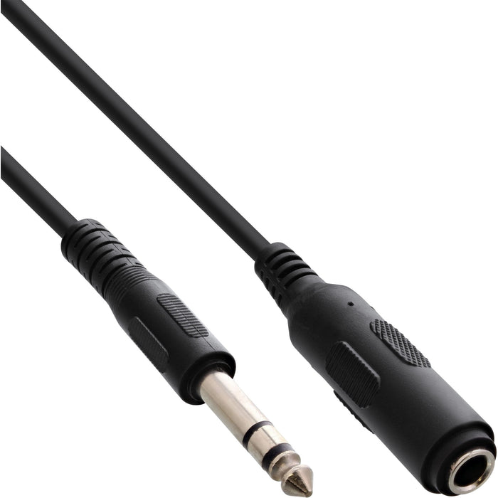 EAN 4043718075454 - InLine 99935A cable de audio 5 m 6,35mm Negro imagen 1