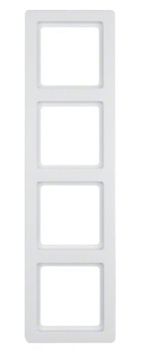 EAN 4011334312291 - Hager 10146089 placa de pared y cubierta de interruptor Blanco imagen 1