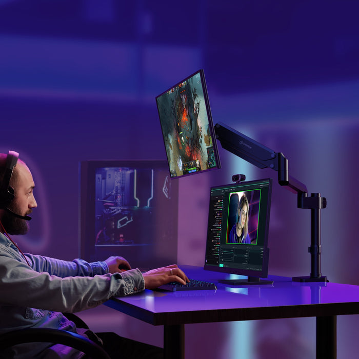 EAN 4262392440208 - ONKRON G75 86,4 cm (34") Escritorio Negro imagen 2