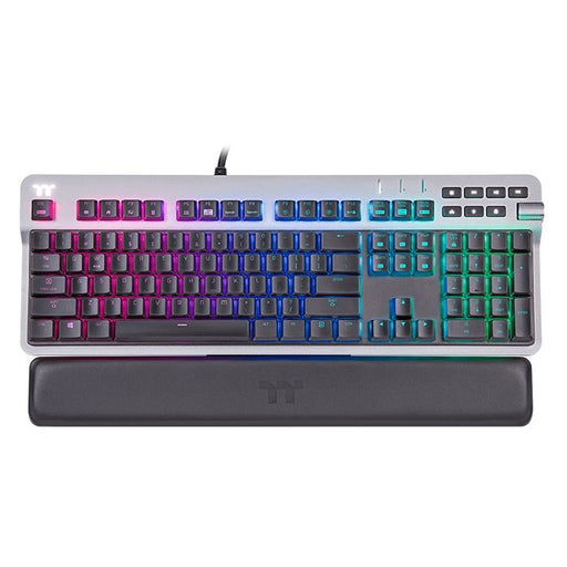 EAN 4713227530682 - Thermaltake ARGENT K6 RGB teclado Juego USB QWERTZ Alemán Titanio imagen 1