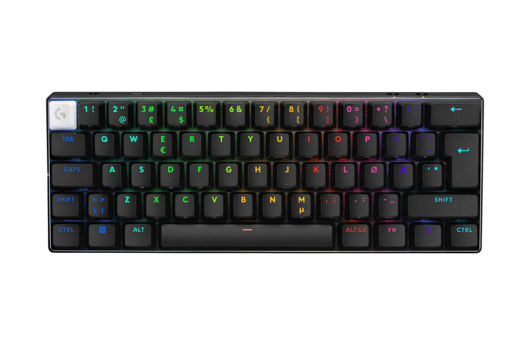 EAN 5099206112568 - Logitech G 920-011909 teclado Juego RF Wireless + Bluetooth QWERTY Nórdico Negro imagen 1