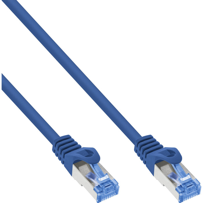 EAN 4043718336777 - InLine 72607B cable de red Azul 7,5 m Cat6a S/FTP (S-STP) Alrededor imagen 1