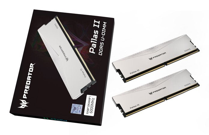 EAN 6955914638983 - Predator PALLASII-32GB-6000-1R8-2XV9 módulo de memoria 2 x 16 GB DDR5 6000 MT/s 288-pin DIMM imagen 8