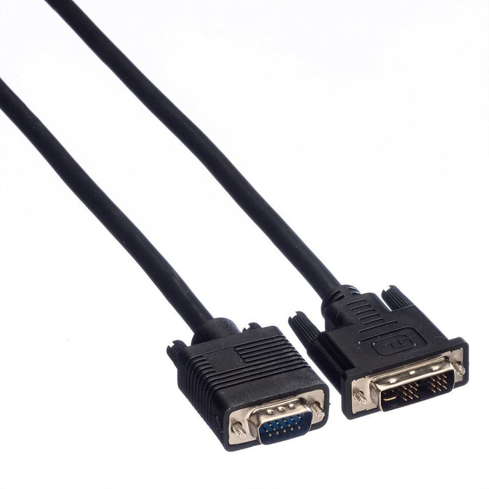 EAN 7611990168903 - VALUE 11.99.5420 adaptador de cable de vídeo 2 m DVI VGA (D-Sub) Negro imagen 3