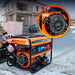 EAN 5905090330714 - Extralink EX.30714 motor-generador 7000 W 25 L Gasolina Negro, Naranja imagen 14