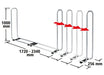 EAN 4006885512207 - wolfcraft GmbH 5122000 carro y soporte para leña imagen 3