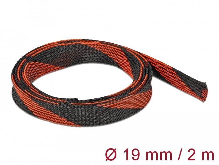 EAN 4043619207435 - DeLOCK 20743 pasacables Negro, Rojo imagen 1