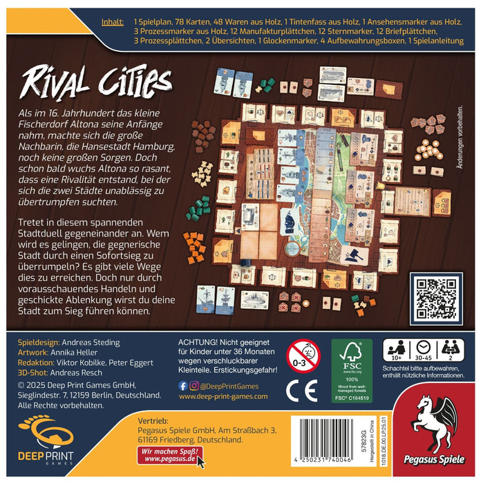 EAN 4250231740046 - Pegasus Rival Cities 40 min Juego De Cartas imagen 4