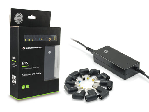 EAN 8714909026536 - Conceptronic CNB65 adaptador e inversor de corriente Interior 65 W Negro imagen 2