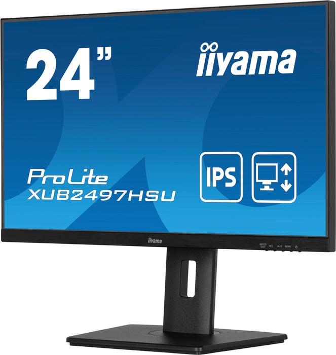 EAN 4948570125050 - iiyama XUB2497HSU-B2 pantalla para PC 60,5 cm (23.8") 1920 x 1080 Pixeles Full HD LED Negro imagen 6